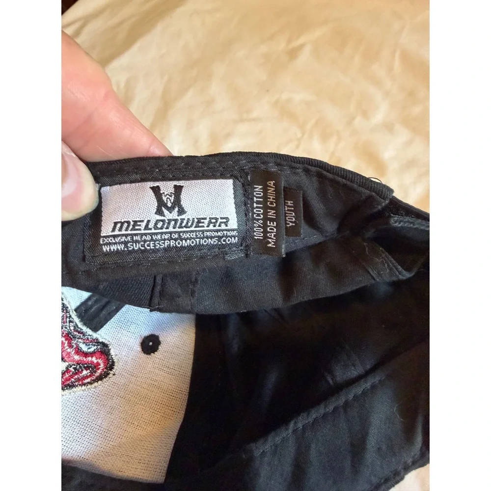 Melonwear Arizona Diamondbacks‎ Youth Baseball Cap Black Adjustable Snake Logo